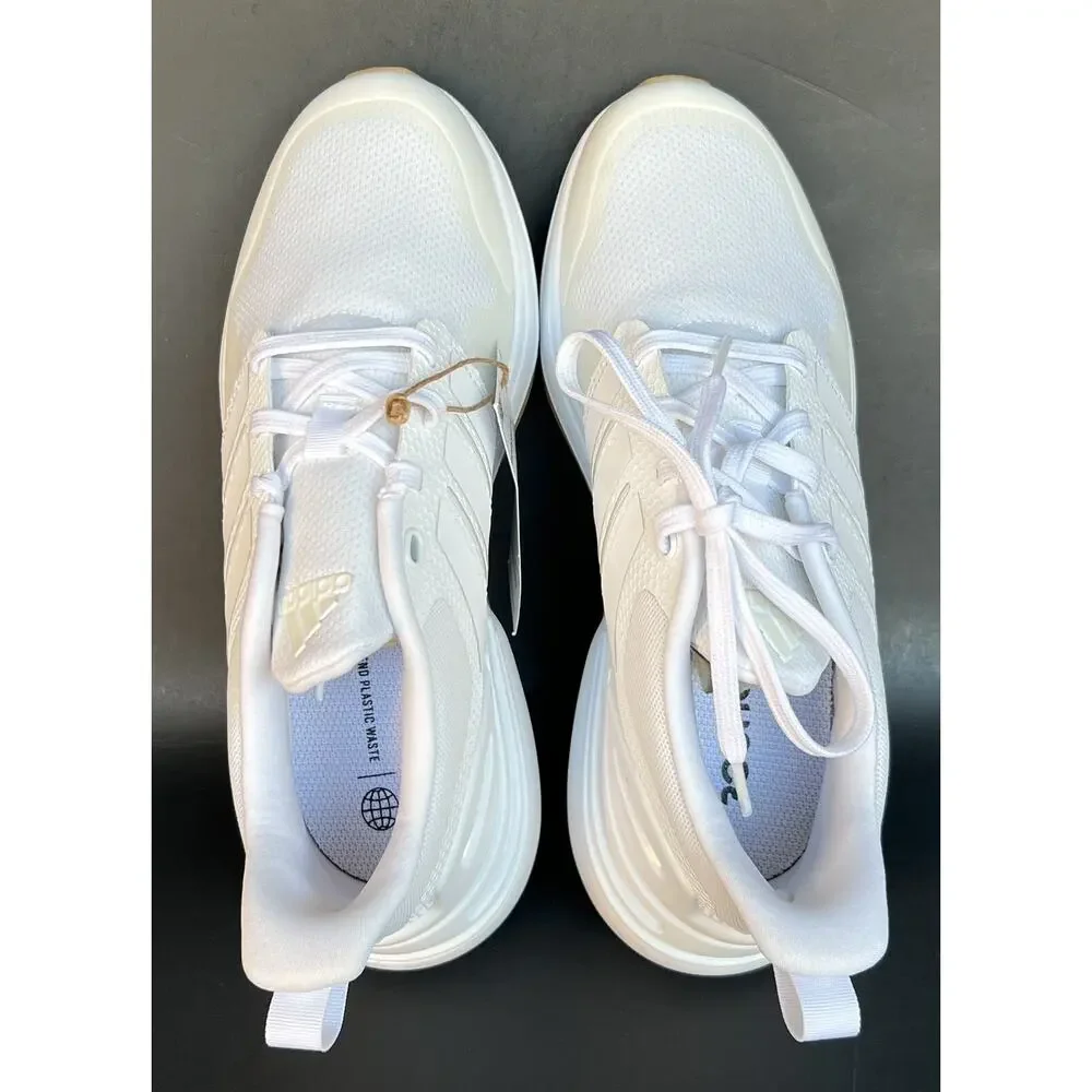 Adidas RapidaSport White Sneakers Kids 4.5 / Women's 5.5 US Size NWB
